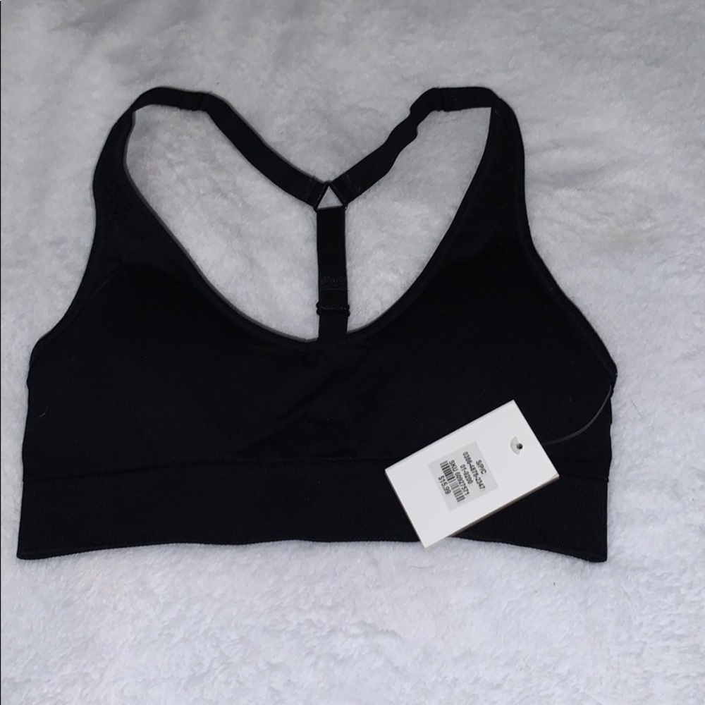 Black Sport bra size small
